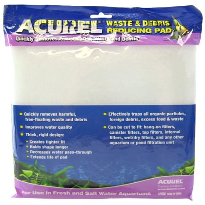 Acurel Waste & Debris Reducing Pad - Polyfiber Media Pad - 18\