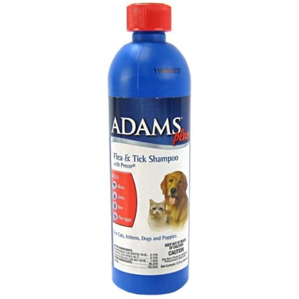 Adams Plus Flea & Tick Shampoo - 12 oz