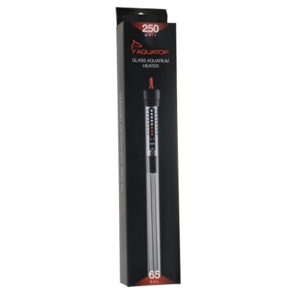 Aquatop Aquarium Submersible Glass Heater - 250 Watts - 12.5\