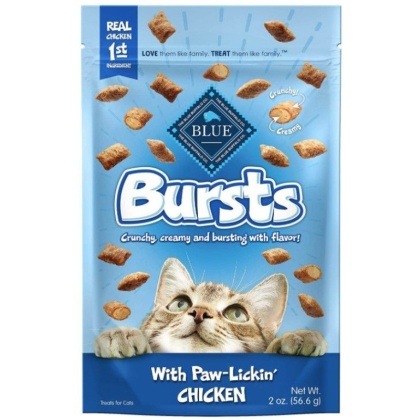 Blue Buffalo Bursts Cat Treats Paw-Lickin\' Chicken - 2 oz