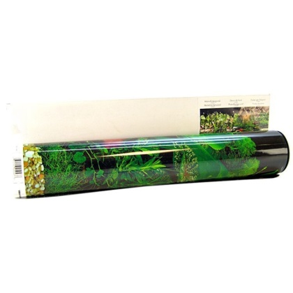 Blue Ribbon Freshwater Black & Tropical Double Sided Aquarium Background - 50' Long x 19