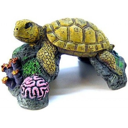 Blue Ribbon Sea Turtle Ornament - 5