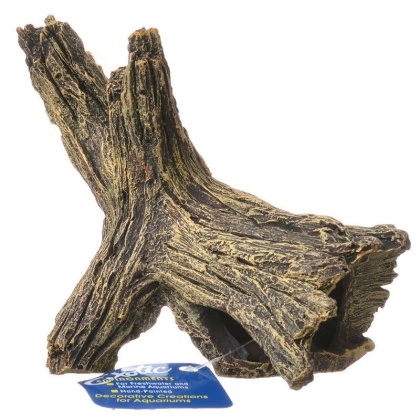 Exotic Environments Driftwood Basking Den Natural Aquarium Ornament - 5.75