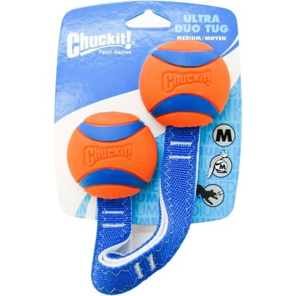 Chuckit Chuckit Ultra Duo Tug - Medium Ball - 2.25\