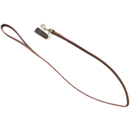 Circle T Latigo Leather Lead - 4\' Long x 3/4\