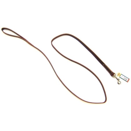 Circle T Latigo Leather Lead - 6' Long x 3/4