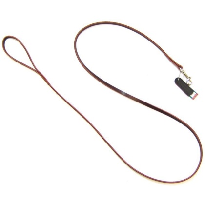 Circle T Latigo Leather Lead - 6' Long x 3/8