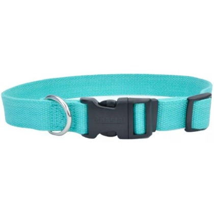 Coastal Pet New Earth Soy Adjustable Dog Collar Mint - 6-8''L x 3/8