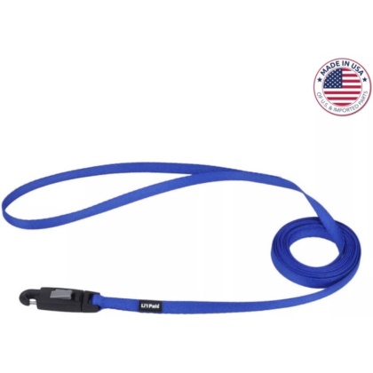 Coastal Pet Lil Pals Dog Leash with E-Z Snap Blue - 6 feet x 3/8