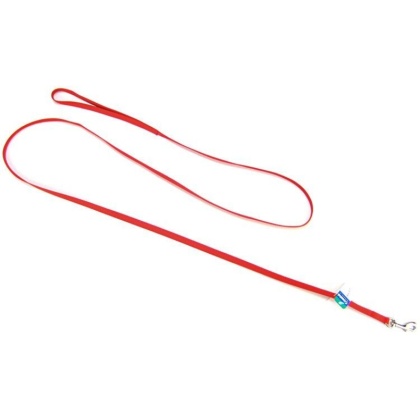 Coastal Pet Nylon Lead - Red - 6\' Long x 3/8\