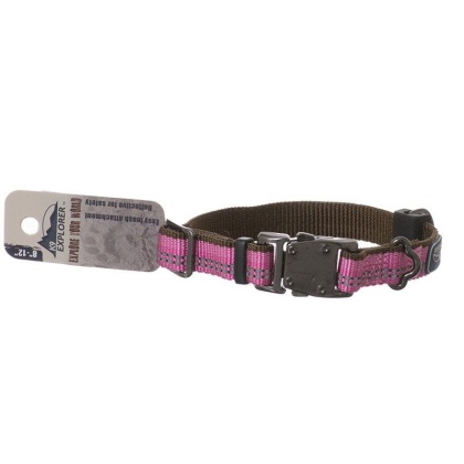 K9 Explorer Reflective Adjustable Dog Collar - Rosebud - 8