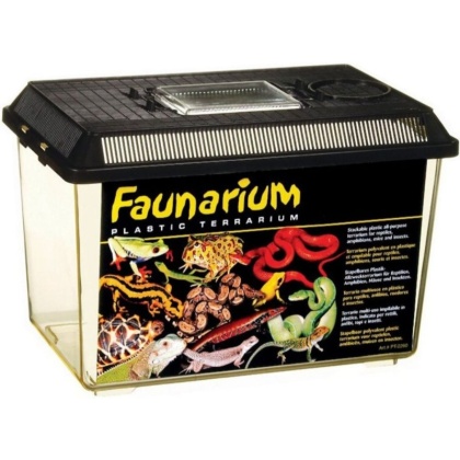 Exo-Terra Faunarium Plastic Terrarium - Medium - (12