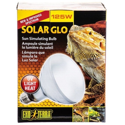 Exo-Terra Solar Glo Mercury Vapor Sun Simulating Lamp - 125 Watts