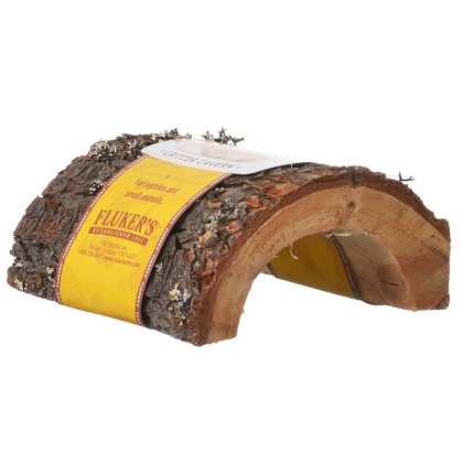 Flukers Critter Cavern Half-Log - Medium (5.5