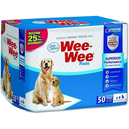 Four Paws Wee Wee Pads Original - 50 Pack (22