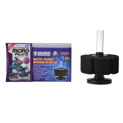 Hikari Aquarium Solutions Bacto-Surge Foam Filter - Small - (Aquariums up to 40 Gallons)