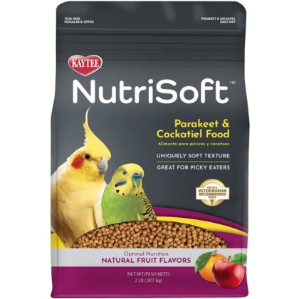 Kaytee NutriSoft Parakeet and Cockatiel Food - 2 lb