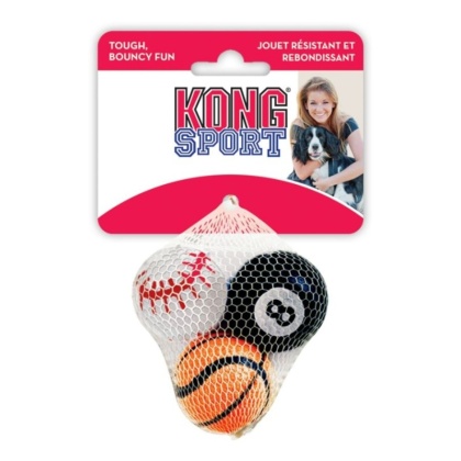 KONG Assorted Sports Balls Set - X-Small - 1.5