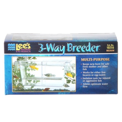 Lees 3-Way Breeding Tank - 6.75\