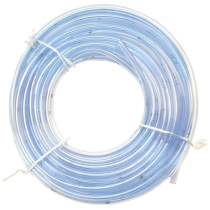 Lees Aquarium Tubing - Clear - 50' Long Tube (3/8