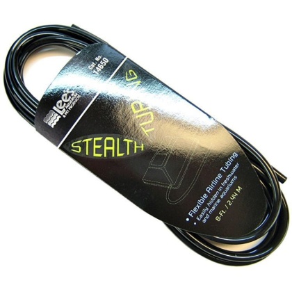 Lees Stealth Tubing - Black - 8\' Long Tube (3/16\