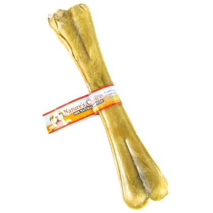 Loving Pets Nature's Choice 100% Natural Rawhide Pressed Bones - 12