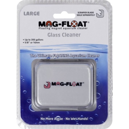 Mag Float Floating Magnetic Aquarium Cleaner - Glass - Large (350 Gallons)