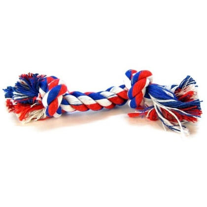 Flossy Chews Colored Rope Bone - Mini (6\