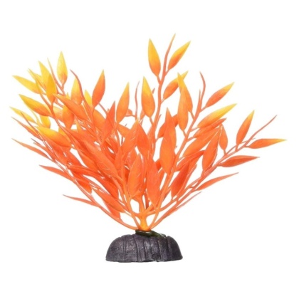 Marina Betta Fire Grass Plastic Plant - 1 count (5\