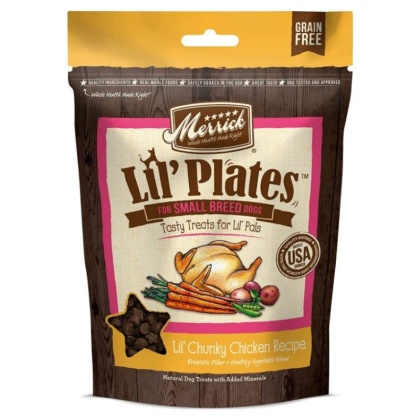 Merrick Lil\' Plates Small Breed Treats Chunky Chicken Recipe - 5 oz