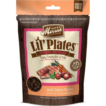 Merrick Lil\' Plates Small Breed Treats Small Salmon Recipe - 5 oz