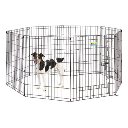 MidWest Contour Wire Exercise Pen with Door for Dogs and Pets - 30\