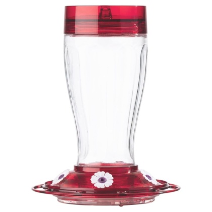 More Birds Big Gulp Glass Hummingbird Feeder - 40 oz capacity