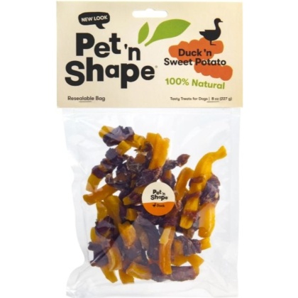 Pet \'n Shape Duck \'n Sweet Potato Dog Treats - 8 oz