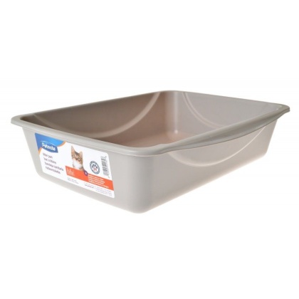 Petmate Litter Pan - Gray - Medium (16in.L x 12in.W x 4in.H)