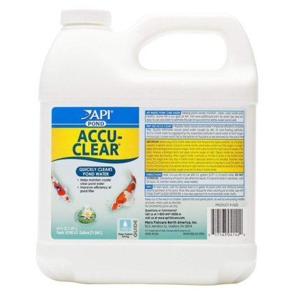 PondCare Accu-Clear Pond - 64 oz (Treats 19,200 Gallons)