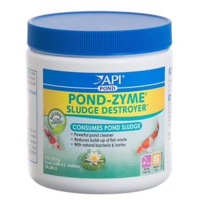 PondCare Pond Zyme with Barley Heavy Duty Pond Cleaner - 8 oz (Treats 8,000 Gallons)