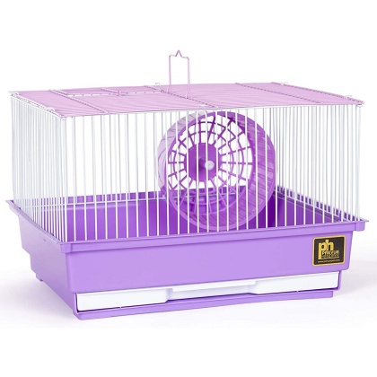 Prevue Pet Products Single-Story Hamster and Gerbil Cage - Purple