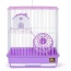 Prevue Pet Products Two Story Hamster Cage - Purple