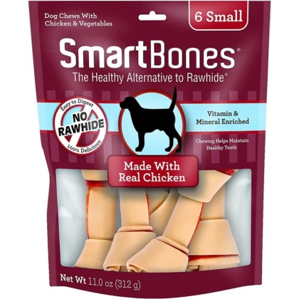 SmartBones Chicken & Vegetable Dog Chews - Small - 3.5