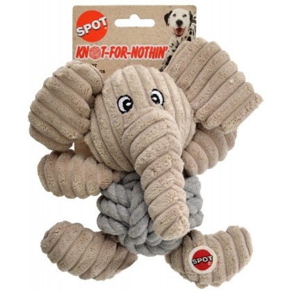 Spot Knot for Nothin Dog Toy - Assorted Styles - 1 Count (6.5