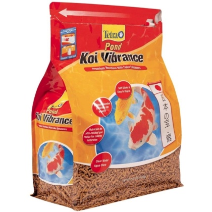 Tetra Pond Koi Vibrance Fish Food - Color Enhancing - 2.42 lbs