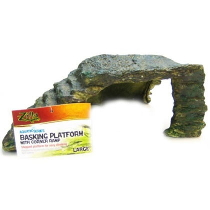 Zilla Corner Cave/Basking Platform - Large (10.5\