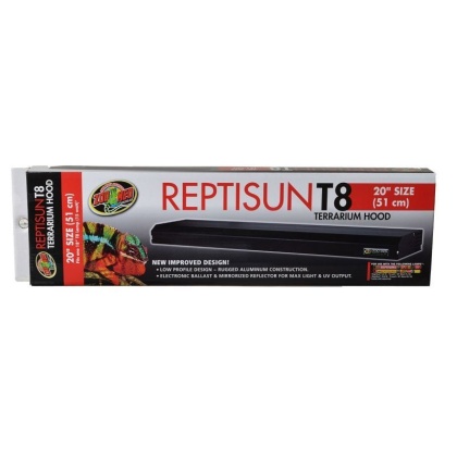 Zoo Med Reptisun T8 Terrarium Hood - 20\