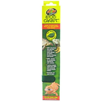 Zoo Med Eco Carpet Reptile Carpet - Green - 15-20 Gallon (12\