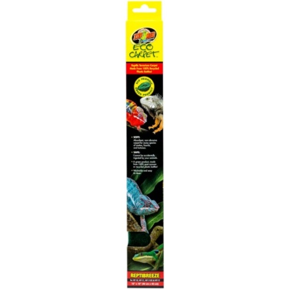 Zoo Med Eco Carpet Reptile Carpet - Green - Reptibreeze (16\