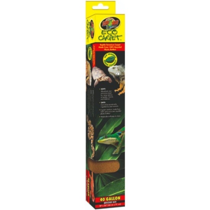 Zoo Med Eco Carpet Reptile Carpet - Tan - 40 gal breeder (18\