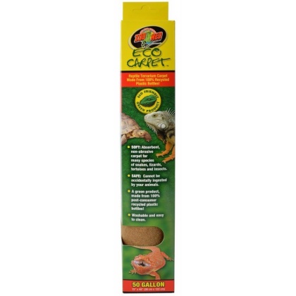 Zoo Med Eco Carpet Reptile Carpet - Tan - 50 Gallon (15