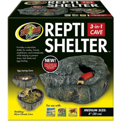 Zoo Med Repti Shelter 3 in 1 Cave - Medium - 8\